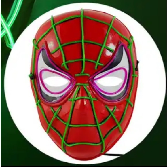 Spider-Man LED Mask - Picture 3 of 3